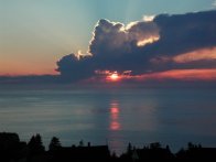 Sunset. Monhegan, Maine - June 30, 2000. 