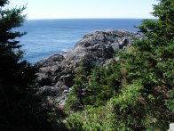 Approaching Gull Rock, Monhegan